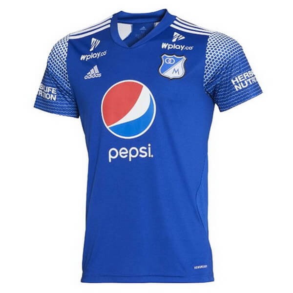 Tailandia Camiseta Millonarios 1ª 2020-2021 Azul